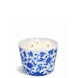 Classic Candle H100 - Blue Ornaments
