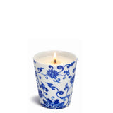 Classic Candle H100-S- Blue Ornaments