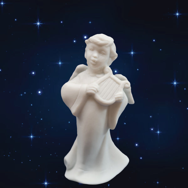 Angel with Harp - Biscuit