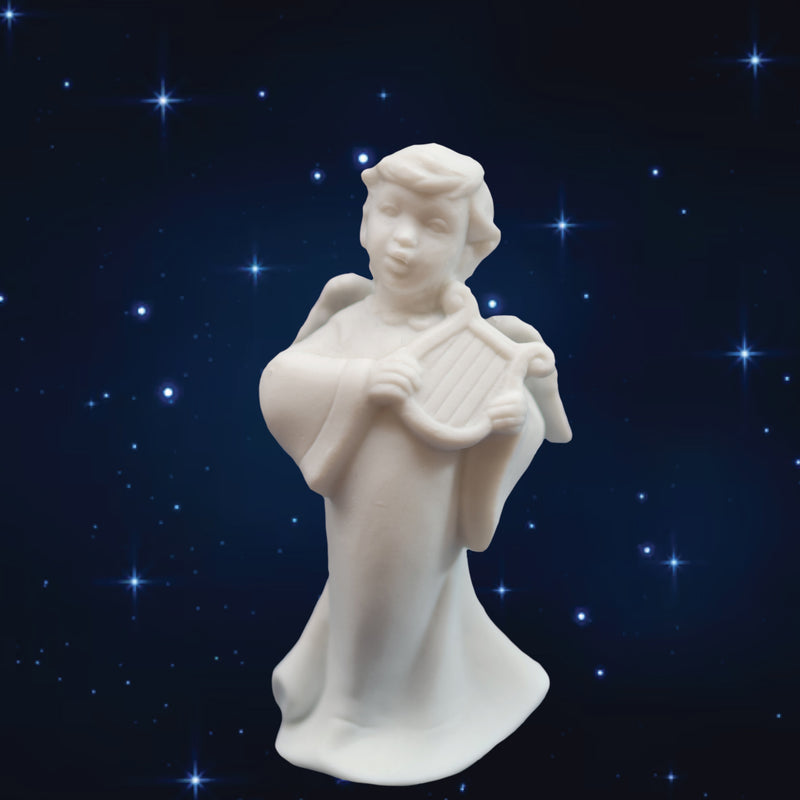 Angel with Harp - Biscuit
