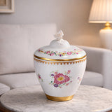 Natura Large Candle - Rose Family with Rose