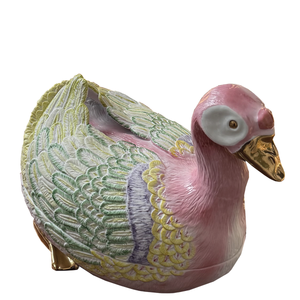 Goose Tureen Rose Family