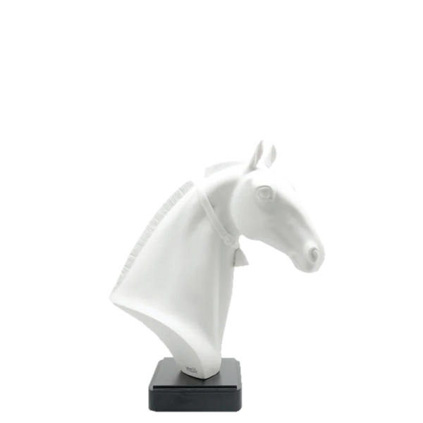 Head Lusitano Horse F - Biscuit