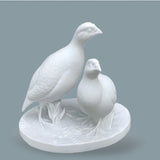 Quail couple - Biscuit