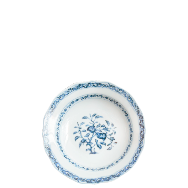 Bread Plate - Blue Peony