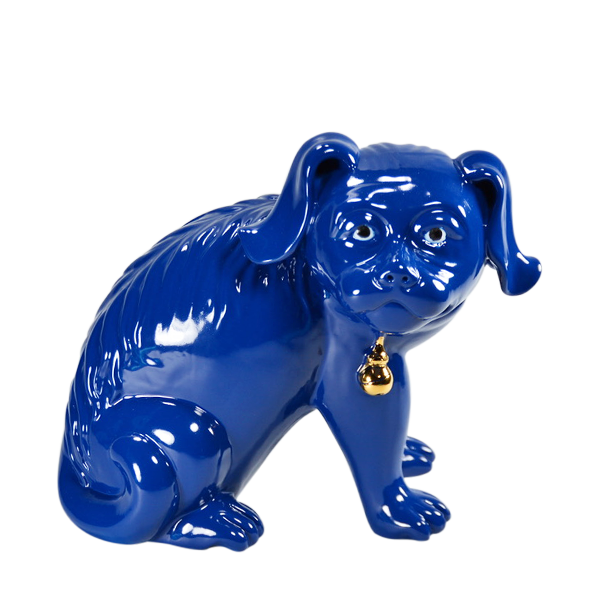 Cachorro Chinês - Azul Índigo