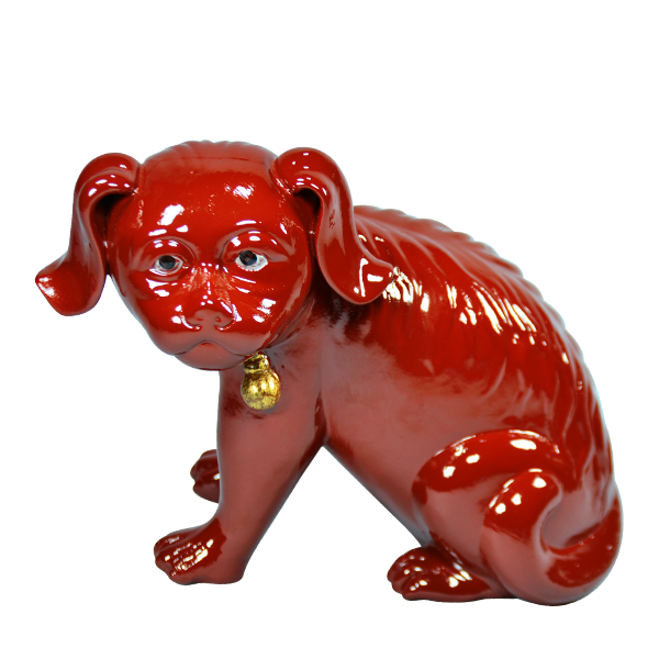Cachorro Chinês - Vermelho Ferro