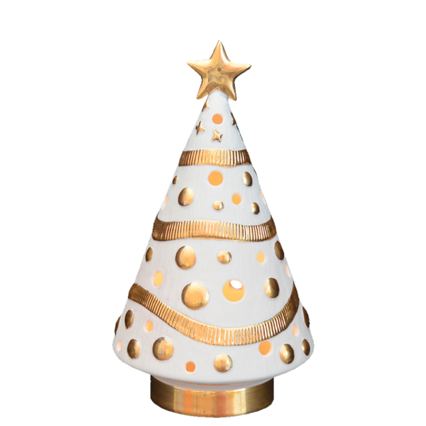 Árvore de Natal Anual 2010 - Ouro 24k