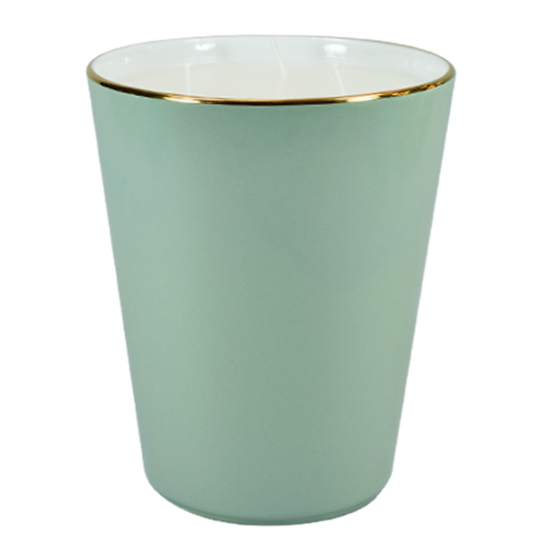 Classic High Candle  - Green Celadon