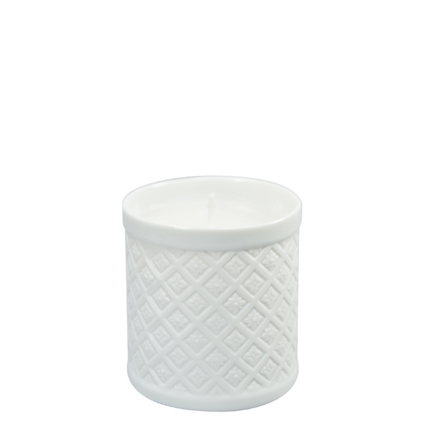 Palace Flowers Candle - White Biscuit