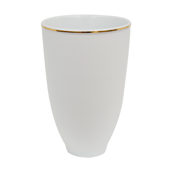 Stripped Vase | Fauna Ibérica - Gold Fillet - Large