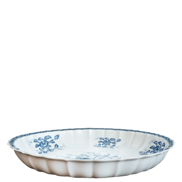 Large Plate - Blue Peony