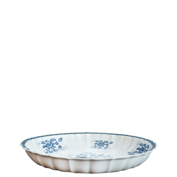 Medium Plate - Blue Peony