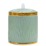 Organic Candle 120 - Green Celadon with Pine