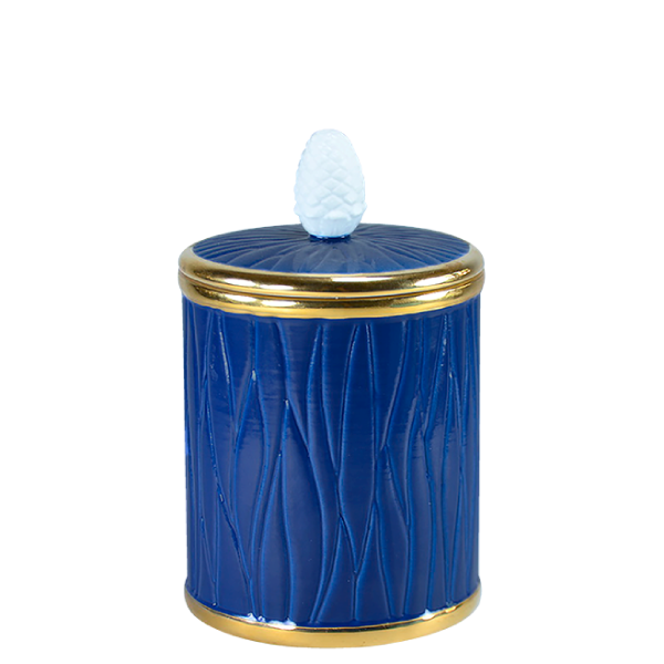 Organic Candle 80 - Indigo Blue with Pine