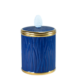 Vela Orgânica 80 - Azul Índigo com Pinho