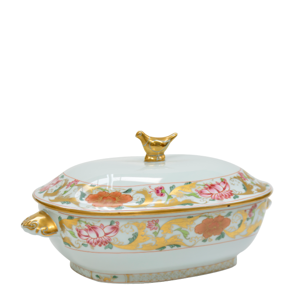 Tureen w/ Bird - Orient Garden